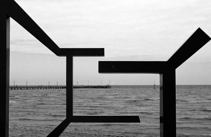 Shapes shot on Ilford XP2 Super 400 with a Minolta XD, developed at Home / Self-Developed, by David