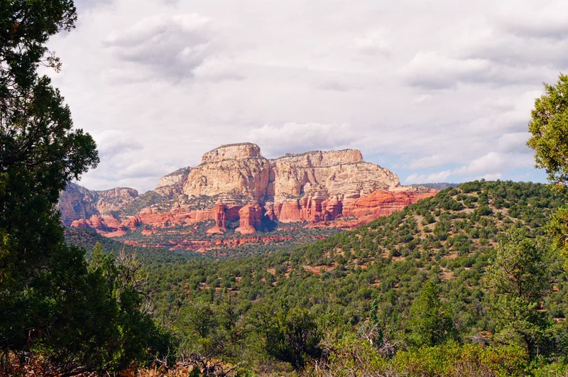 on the trail in sedona shot on Kodak Gold 200 with a Canon A-1, developed at Gelatin Labs, by Vin
