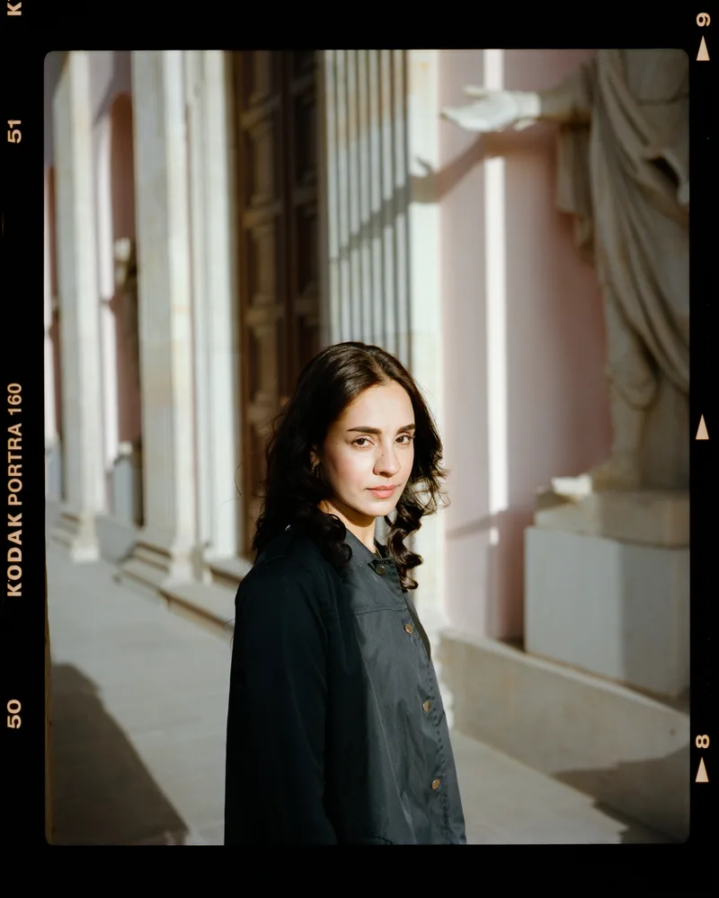 Amrit shot on Kodak Portra 160 with a Plaubel Makina 67, by kayserlich