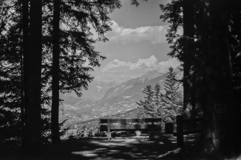 Secret View shot on Adox HR-50 with a Minolta XD-7, developed at Home / Self-Developed, by Fabb.