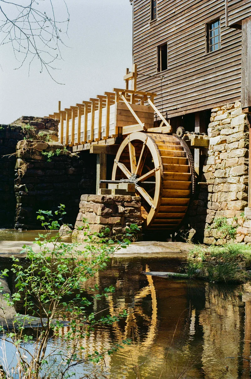 Yates Mill shot on Kodak UltraMax 400 with a Minolta X-700, developed at Robert's Camera, by Drew