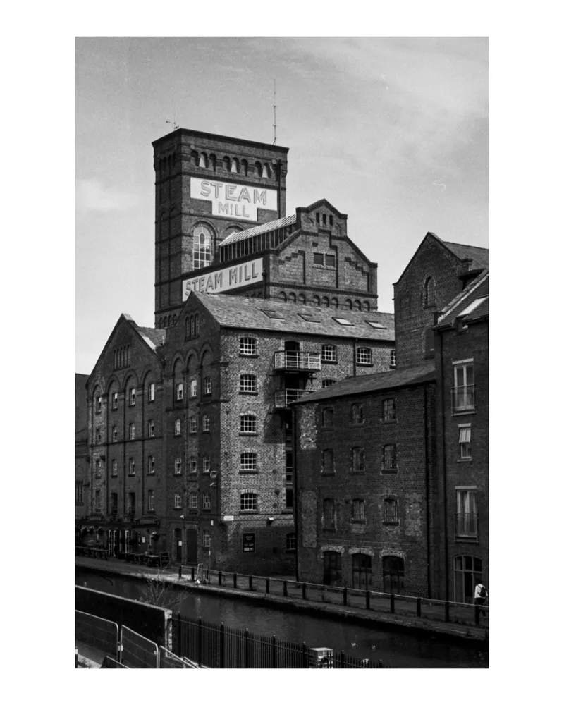 Steam Mill, Chester June 2022 shot on Foma Fomapan 100 Classic with a Olympus OM-20, developed at Home / Self-Developed, by gerge_sletar