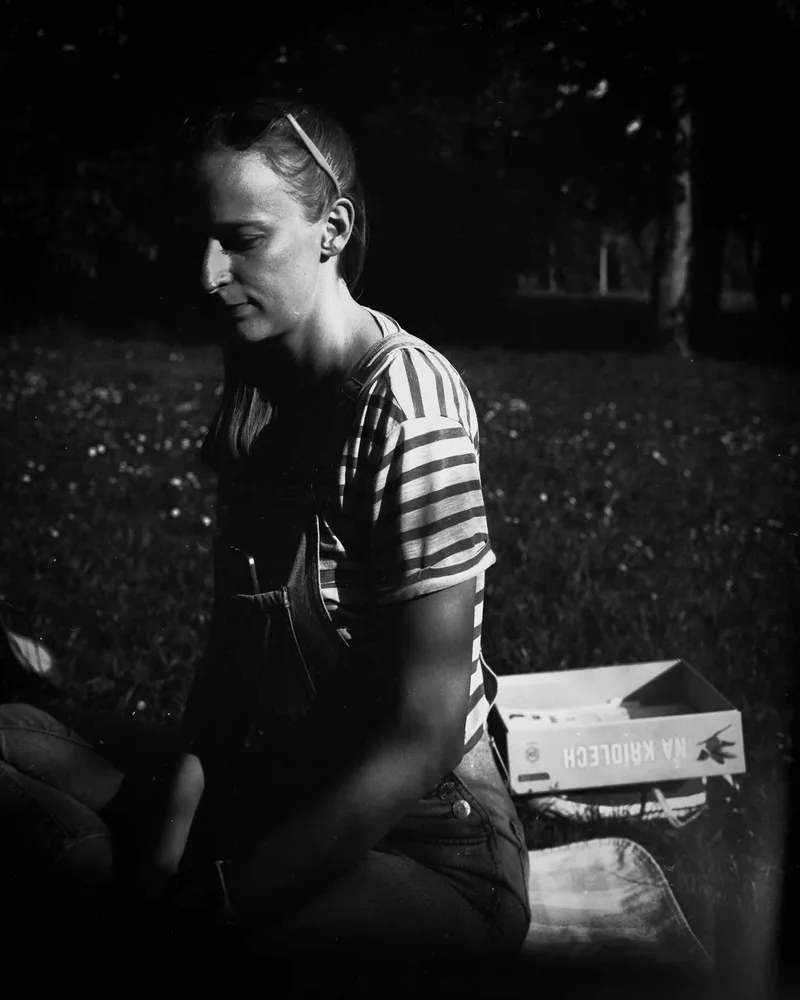 On the wings shot on Foma Fomapan 100 Classic with a Architec 4x5, developed at Home / Self-Developed, by Architec