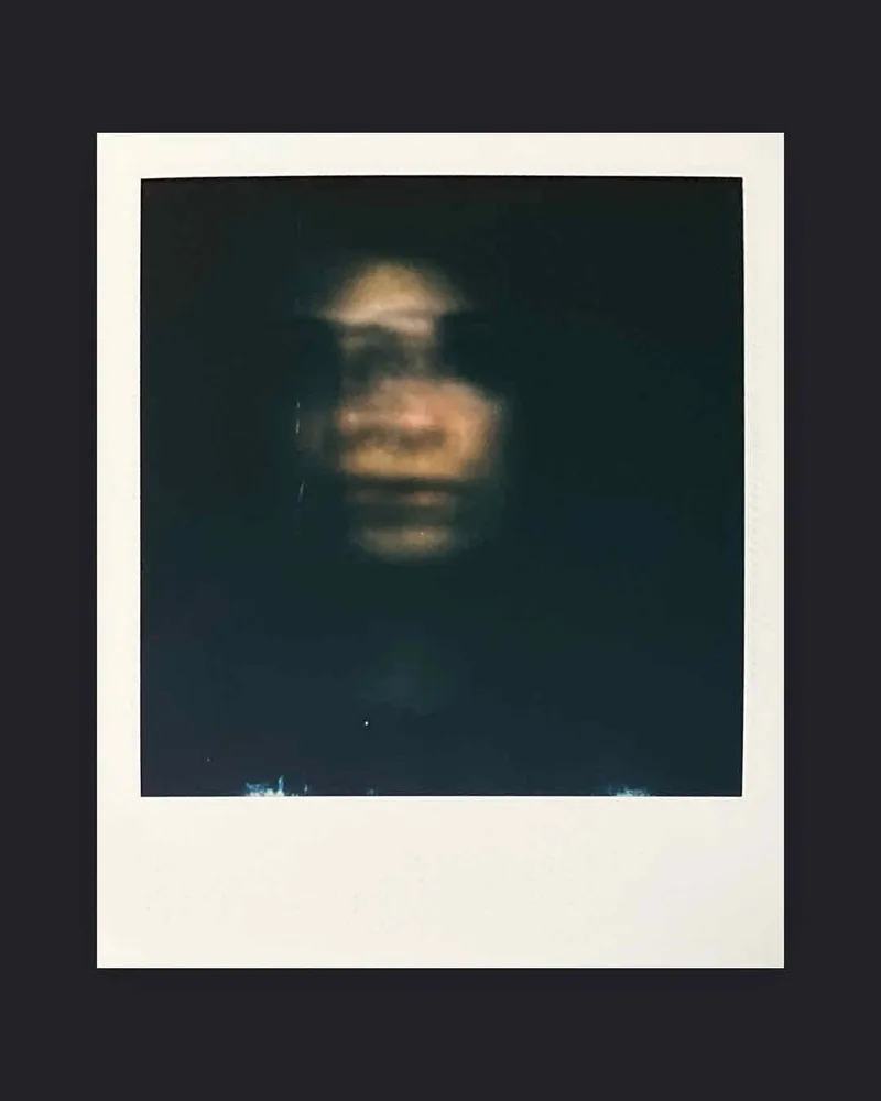 Slight shift shot on Polaroid SX-70 with a Polaroid OneStep, by Jones
