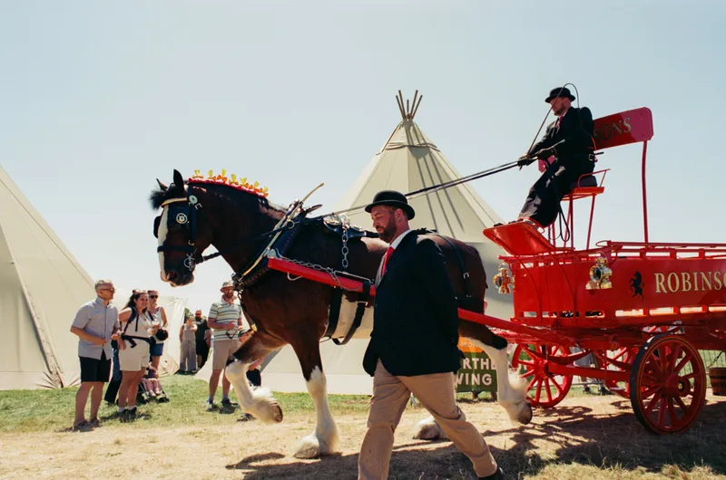 Bakewell Show shot on Kodak Vision3 250D with a Nikon FM2n, developed at J&A Photography Studio, by Joe