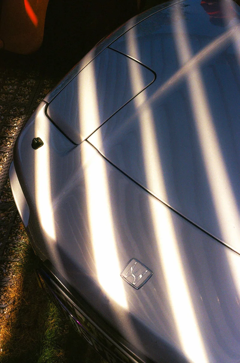Honda NSX shot on Kodak Gold 200 with a Canon New F-1, developed at Reportage Image, by Thibauttt