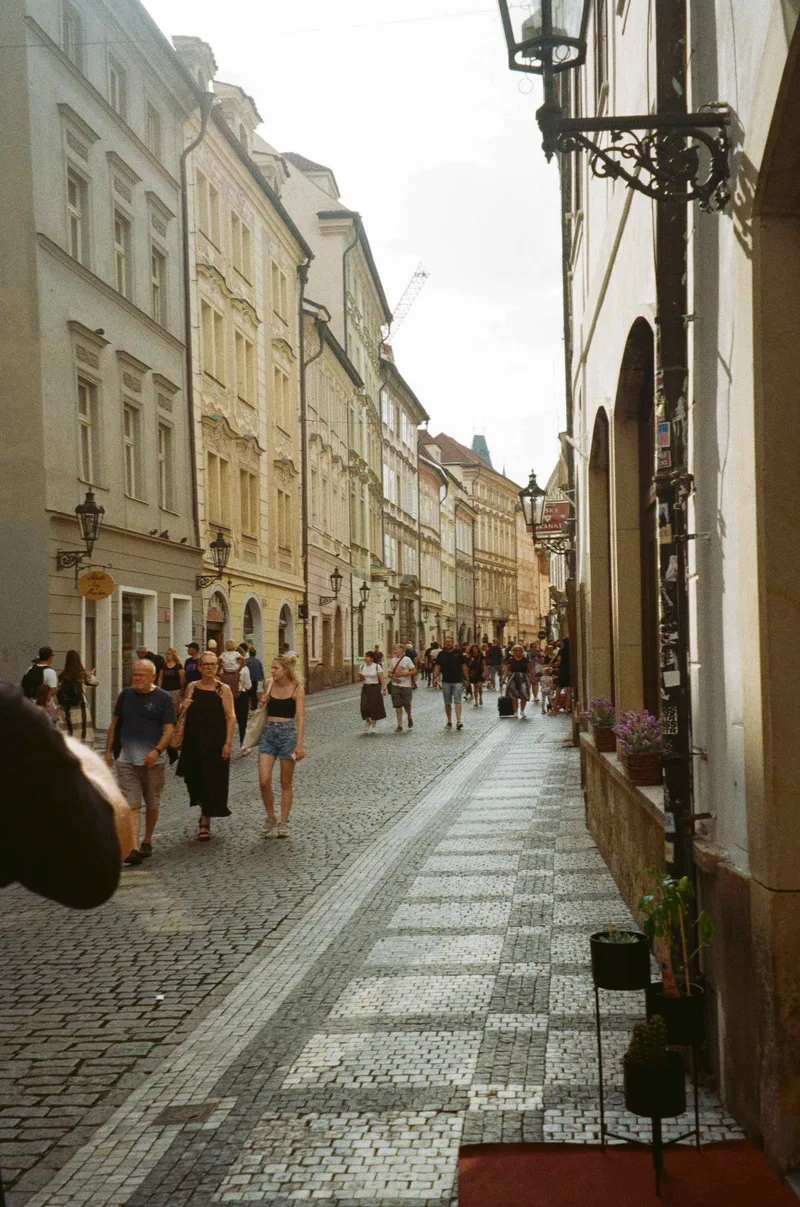 Prague 2 shot on Kodak ColorPlus 200 with a Olympus Superzoom 70, by alanna