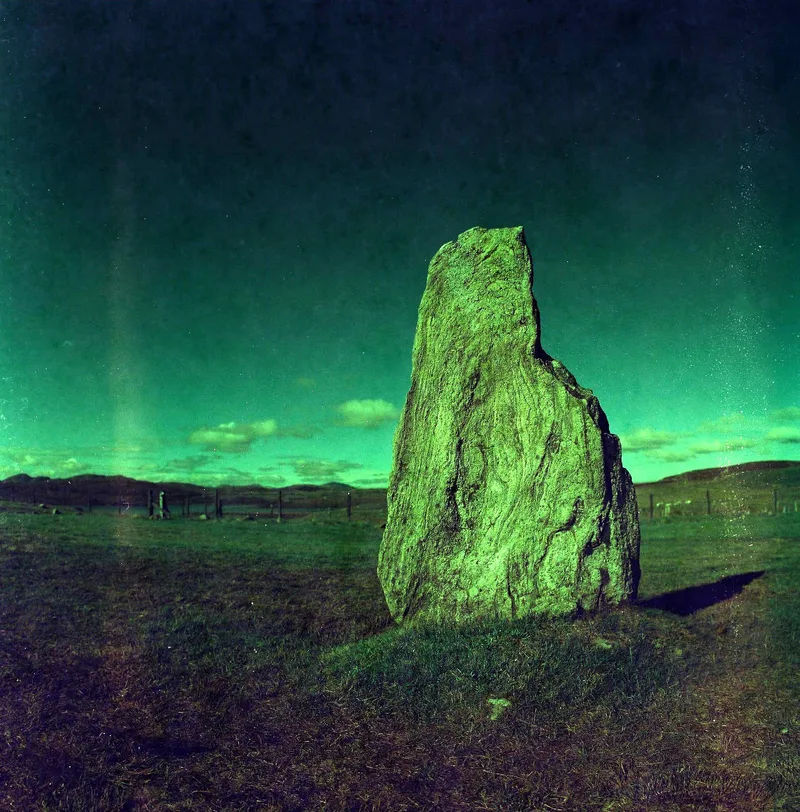 Calanais shot on Redscale 100 with a Kiev 88CM, by Matt