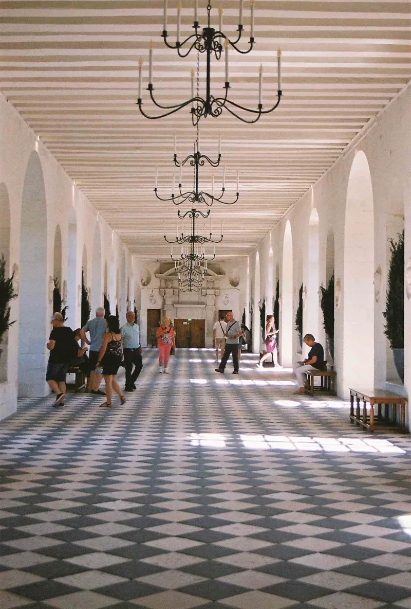Illusion au château de Chenonceau shot on Kodak Gold 200 with a Minolta Dynax 404si, developed at Labo Germain Photo, by Ambre