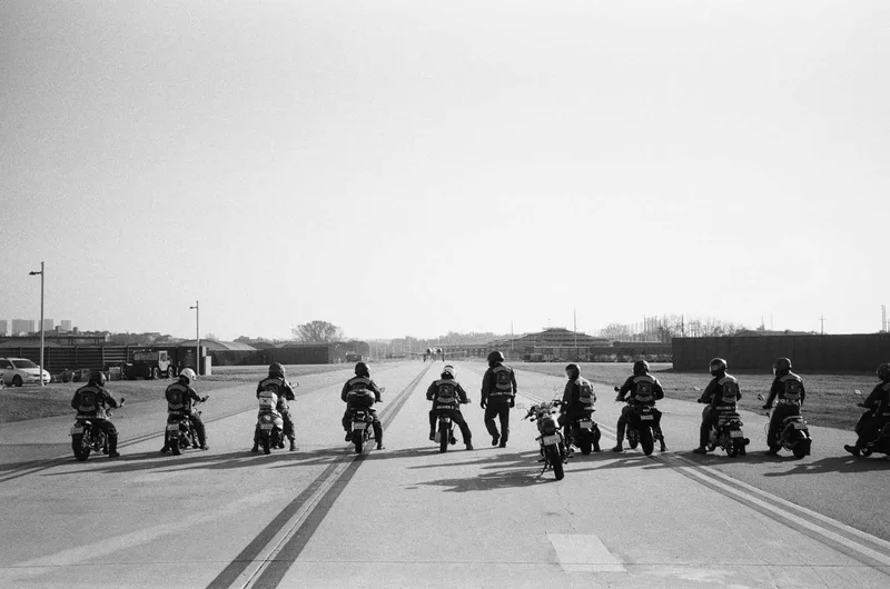 The Sons of Pilsung shot on Ilford HP5 Plus 400 with a Rollei 35S, developed at Filmlog, by Noah R. Evans