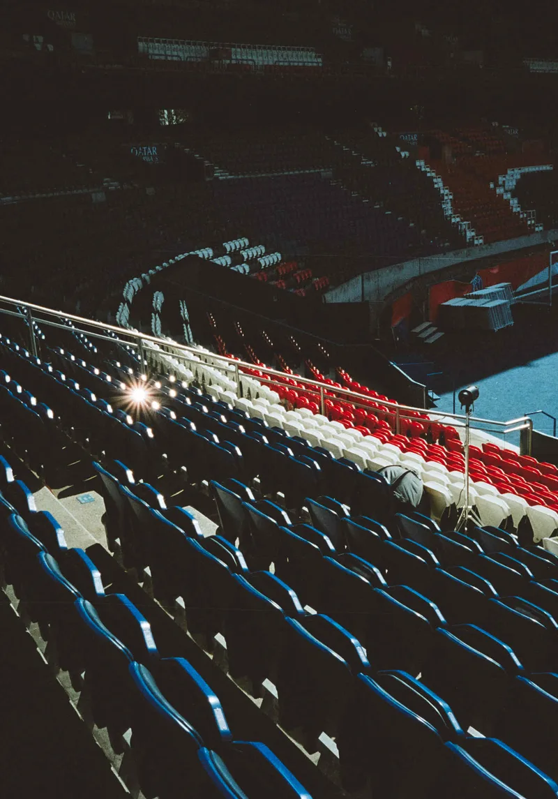 Parc des Princes shot on Kodak Portra 160 with a Pentax 17, developed at Home / Self-Developed, by 400grains