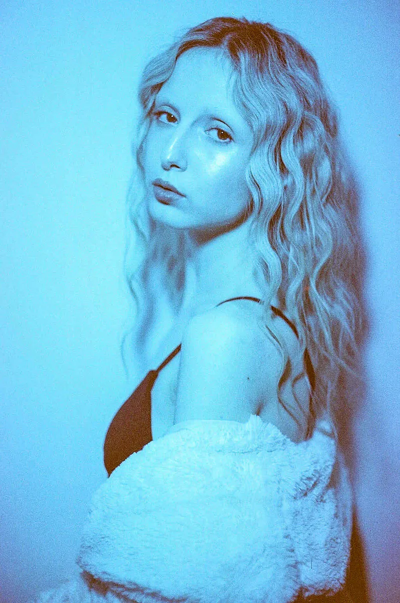 Natalia shot on DubbleFilm Cinema 800 with a Canon A-1, by Zuza