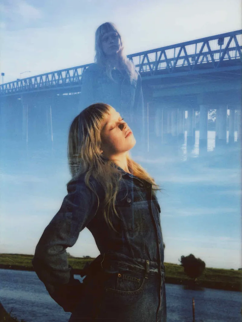 Double exposure / instant film shot on Fujifilm Instax Wide with a Mintcamera InstantKonRF70, by radostina