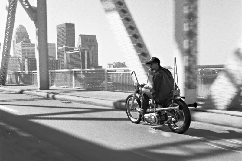 Panheads in Louisville shot on Ilford Kentmere Pan 400 with a Canon EOS 100, developed at Print Refinery, by Alex McGinnis
