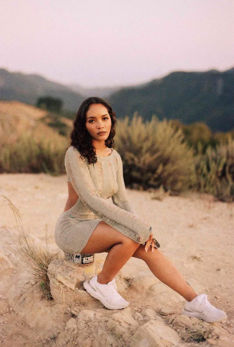 Natalie shot on Wolfen Color NC500 with a Nikon F3 HP, by Django