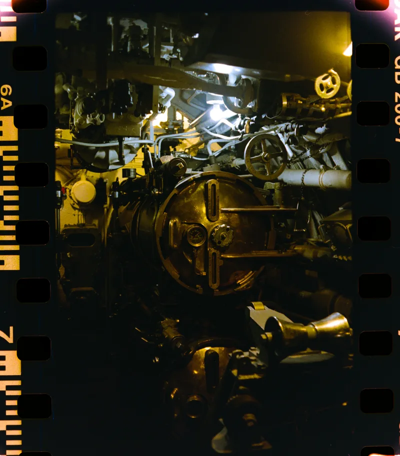 Torpedo Tube shot on Kodak Gold 200 with a Canon Canonet G-III QL17, developed at Constant Agitation Film Lab, by WiresinaBox