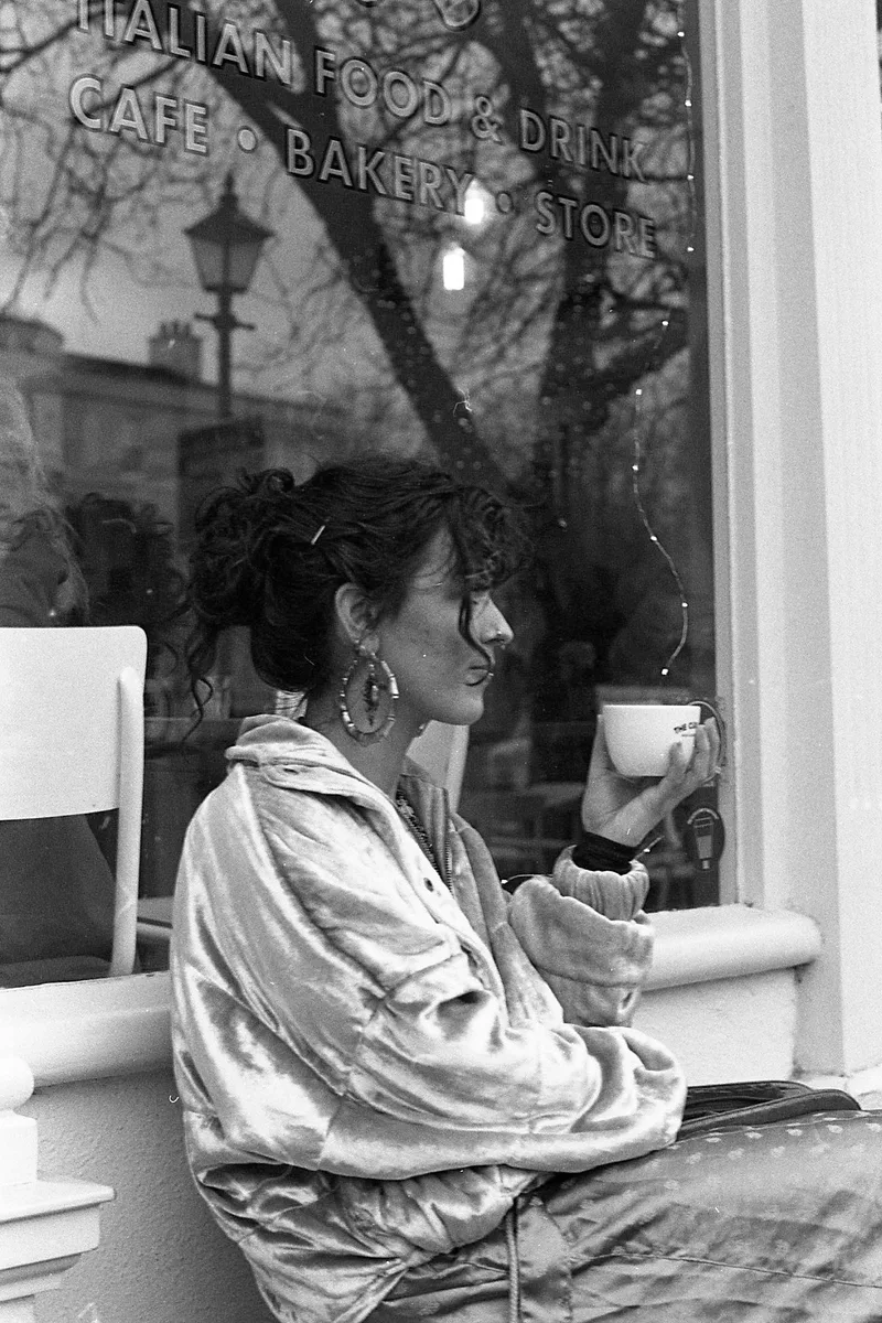 Strangers Portraits shot on Ilford HP5 Plus 400 with a Chinon CE-4, by Analogue Evelyn