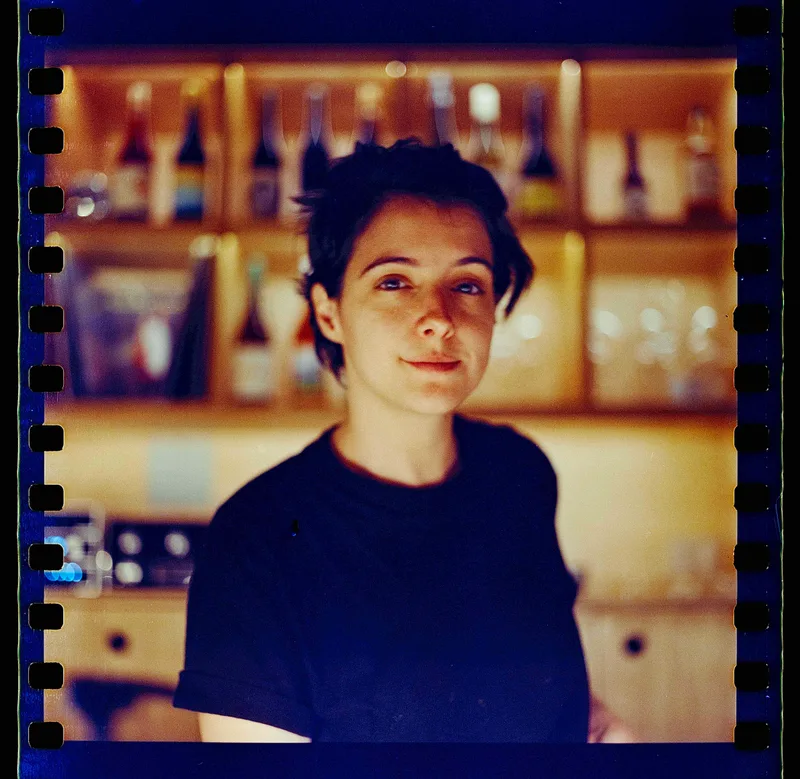 Mariana shot on Kodak Vision 3 250D with a Hasselblad 503CX, developed at Lab:Lab, by Marcelo Ribeiro