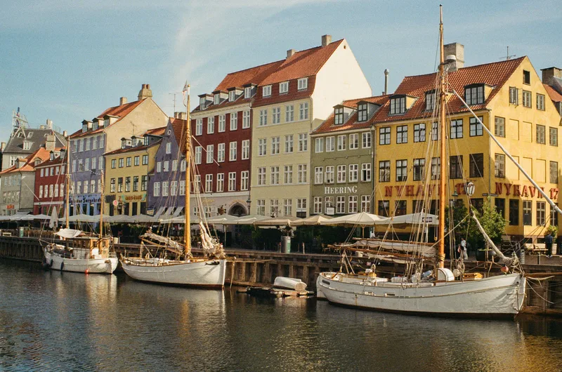 Copenhagen postcard shot on Kodak Gold 200 with a Olympus Superzoom 800S, developed at Khrome, by Julia Solonina