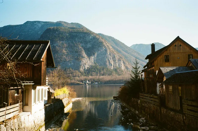Hallstatt shot on Fujifilm Superia X-TRA 400 with a Pentax IQZoom 700, by Katerina