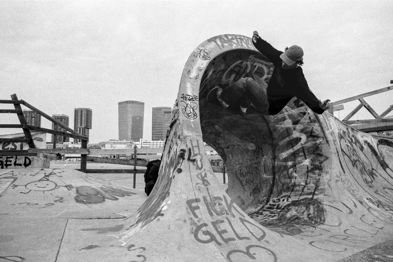 Loop shot on Ilford Kentmere Pan 400 with a Minolta XD, developed at Home / Self-Developed, by Simon