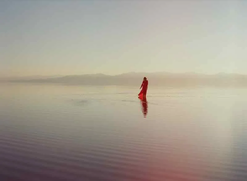 The Great Salt Lake on Cinestill shot on Cinestill 400D with a Pentax 645, developed at Not Another Film Lab, by Daniel