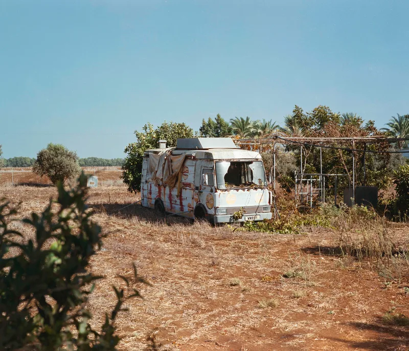 Truck shot on Fujifilm Pro 400H with a Fuji GW670III, developed at Home / Self-Developed, by Mateusz Goliath