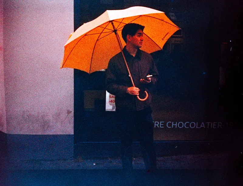 Rainy Japan Day 2025 shot on Harman Phoenix 200 with a Agat 18, by Adam D'Auria