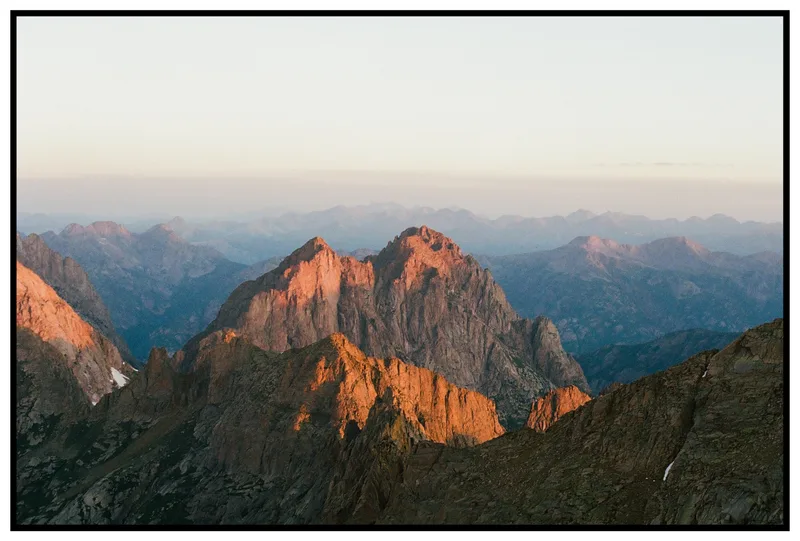 San Juans sunrise shot on Kodak Gold 200 with a Olympus OM-1, by Noah