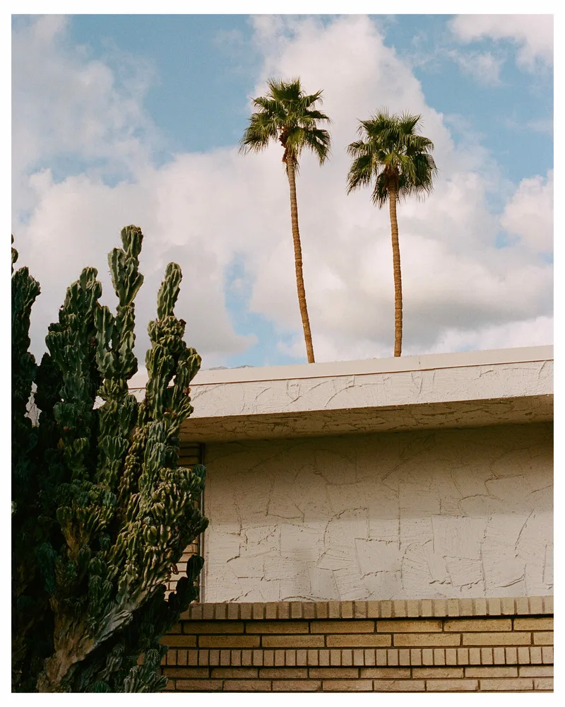 Palm Springs shot on Kodak Portra 400 with a Canon EOS 3, developed at Last Good Film Lab, by Mitch Lally