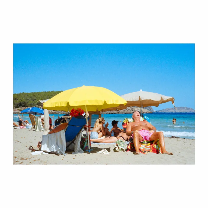 Ibiza 2024 shot on Kodak Gold 200 with a Nikon 35ti, developed at Rapid Eye, by Alan Hill