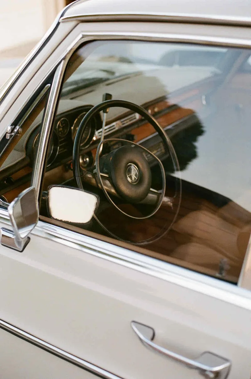 Classic Cars shot on Kodak Portra 400 with a Canon F-1n, developed at Strap Film Lab, by Danny
