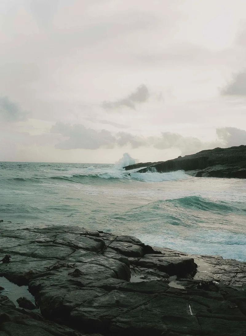 Kingsley beach shot on Fujifilm Pro 400H with a Fuji GA645, developed at Fotofast, by Soph