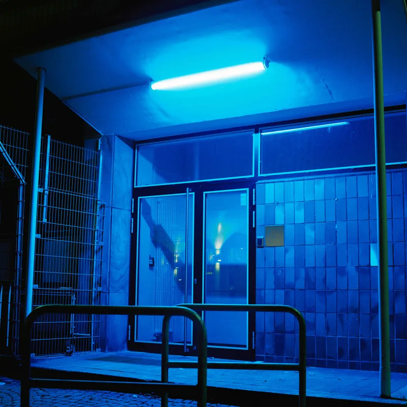🔵 shot on Cinestill 800T with a Kiev 60, developed at Foto Brell, by Tim