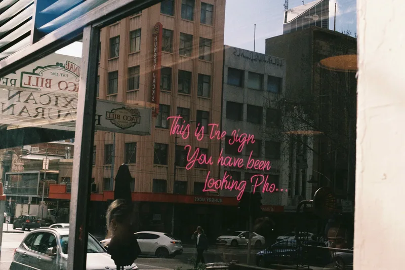 Saw All The Signs shot on Fujifilm FujiColor C200 with a Canon AE-1 Program, developed at Halide Supply, by Tash