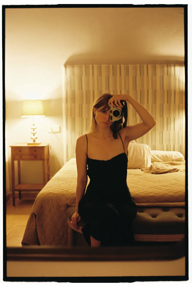 Self portrait on Portra shot on Kodak Portra 400 with a Contax G1, developed at Carmencita, by Hann Can