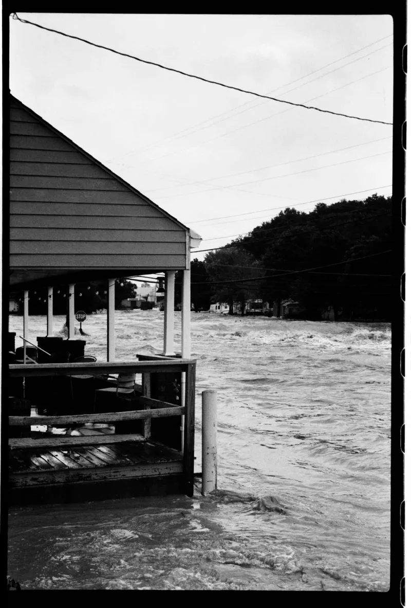 The Flood shot on Ilford HP5 Plus 400 with a Canon F-1, developed at Abandoned Cameras, by Kevin