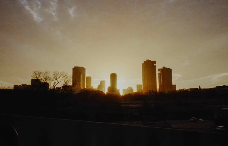 Ft Worth shot on Kodak Portra 400 with a Olympus TripMD, developed at Abandoned Cameras, by Abandoned Cameras