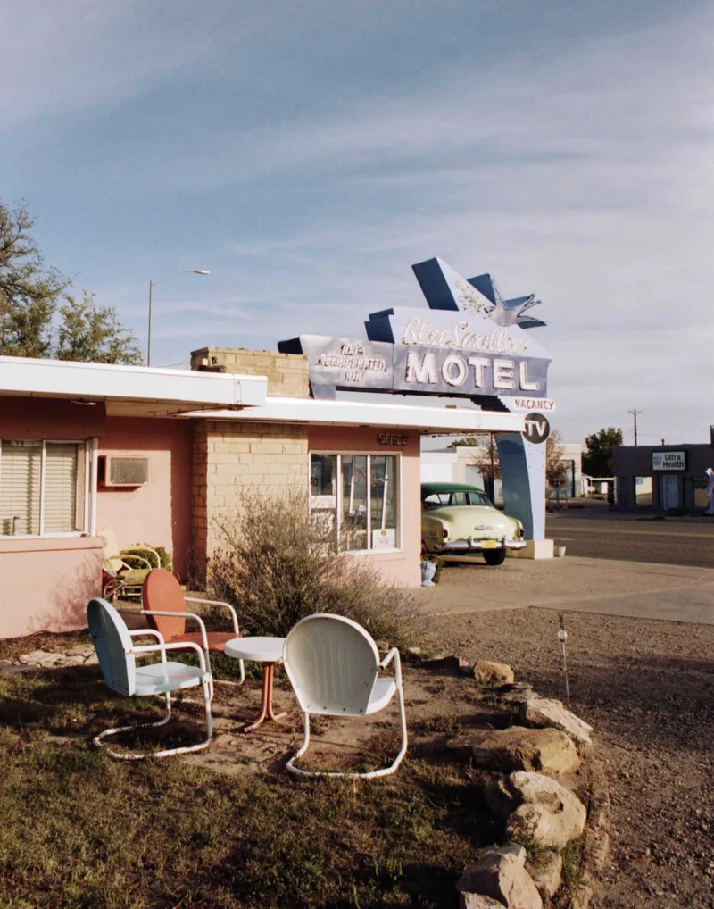Tucumcary, NM shot on Kodak Portra 160 with a Canon 1N, developed at Boréalis Laboratoire Photo Inc, by Marc-André