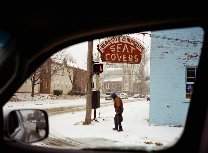 Perfect framing shot on Cinestill 400D with a Fuji GA645, by Zak Otterson