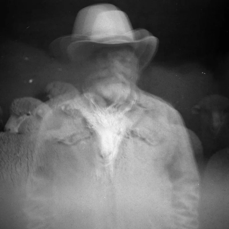 Triple Exposure shot on Foma Fomapan 200 Creative with a Lubitel 2, developed at Home / Self-Developed, by Jeff Tidwell