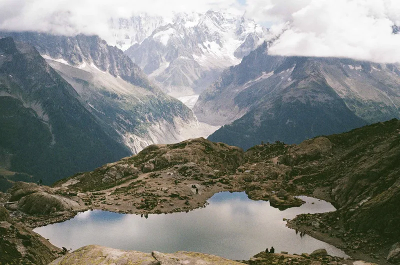 Lac Blanc shot on Kodak UltraMax 400 with a Pentax K1000, by Sasha Tverski