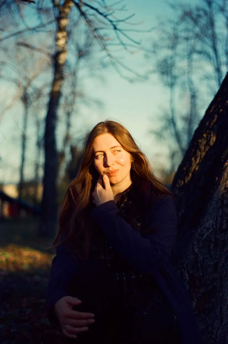 Tamara shot on Kodak Vision 3 500T with a Nikon F90, by Dmitriy