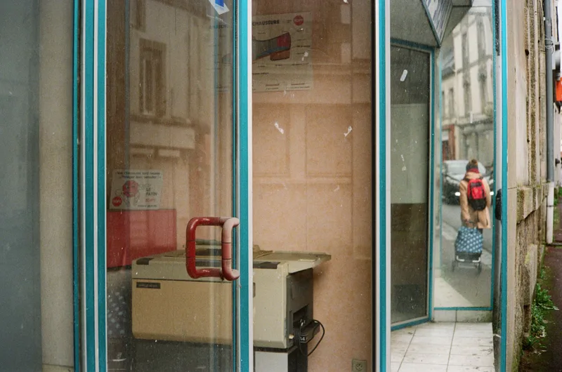 Fuir le progrès shot on Fujifilm 400 with a Konica Auto S2, developed at L'Atelier Argentique, by alvahgoldbook