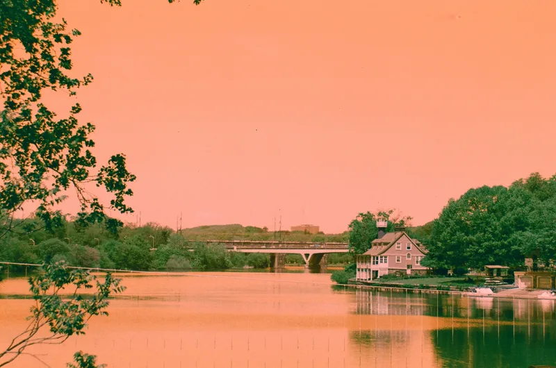 Film photo shot on Harman Switch Azure with a Pentax Program Plus, developed at New York Camera & Video, by Murry Shotwell