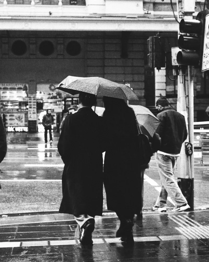 close to you shot on Kodak Tri-X 400 with a Nikon F100, developed at Irohas Photo, by amna