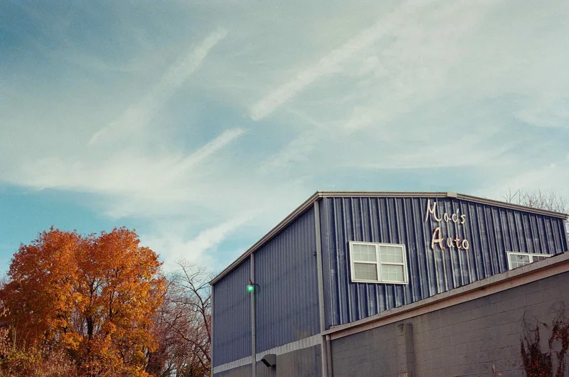 Mac’s Auto shot on Fujifilm 400 with a Canon Canonet G-III QL17, developed at Little Light Film Lab, by Ryan