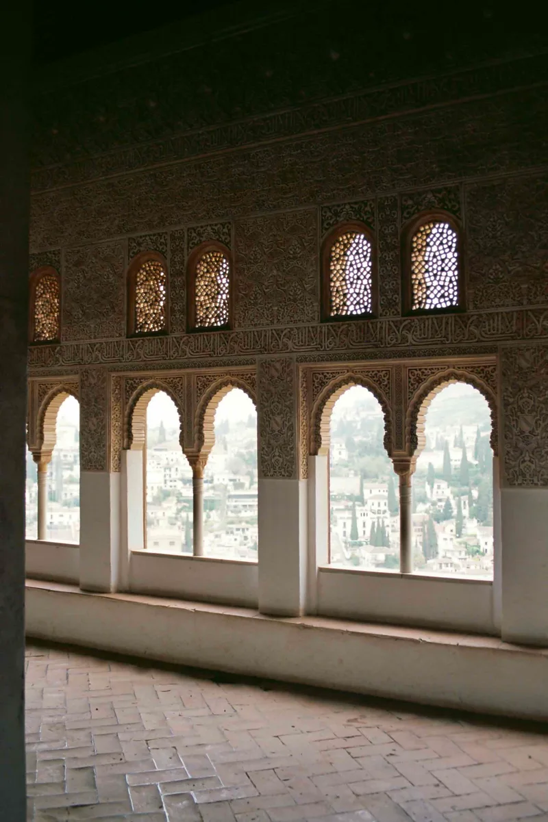 Alhambra of Granada shot on Kodak Ektar 100 with a Canon EOS 300V, developed at Nation Photo, by Adèle