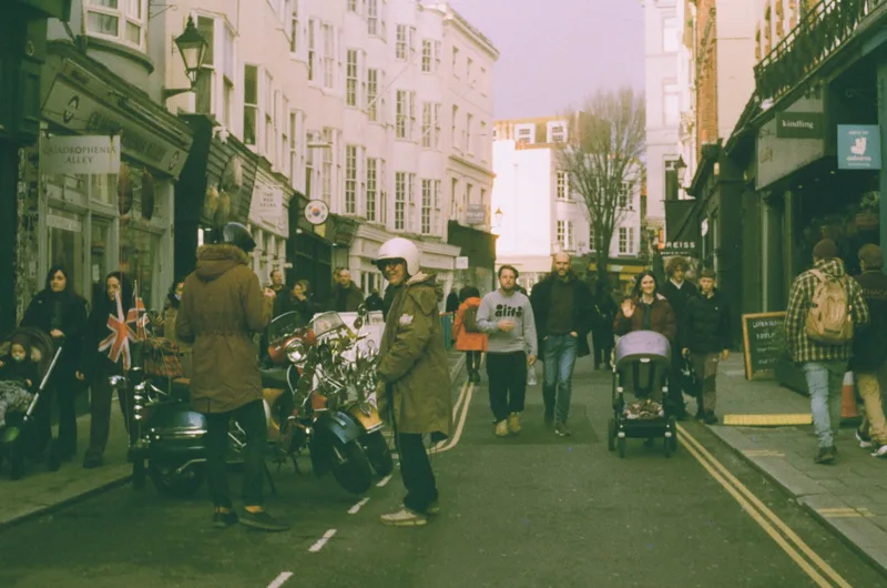 Harman Phoenix in Brighton shot on Harman Phoenix 200 with a Chinon CE-4, developed at Sopher Photographic, by Analogue Evelyn