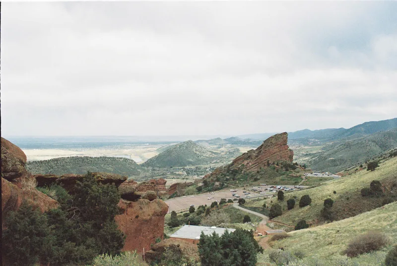 Red rocks shot on Kodak Portra 400 with a Pentax- ZX 60, developed at Trackers film lab, by Gabriel Joannou